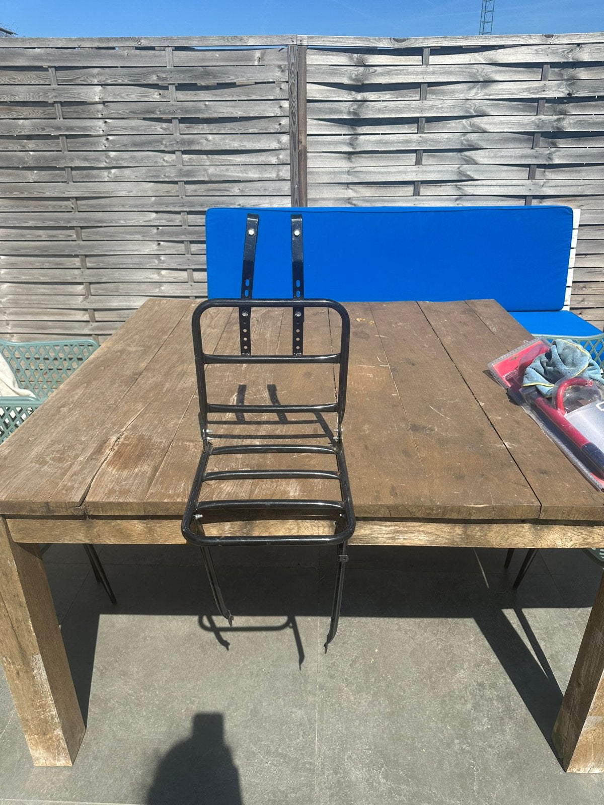 Bagagedrager fiets voor aan het stuur, Fietsen en Brommers, Fietsaccessoires | Bagagedragers, Ophalen, Gebruikt