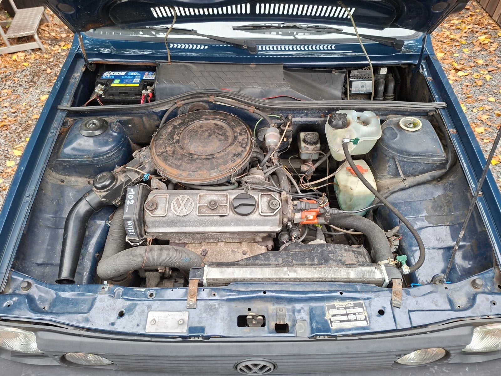 VW Polo 86C 1986, foto 7