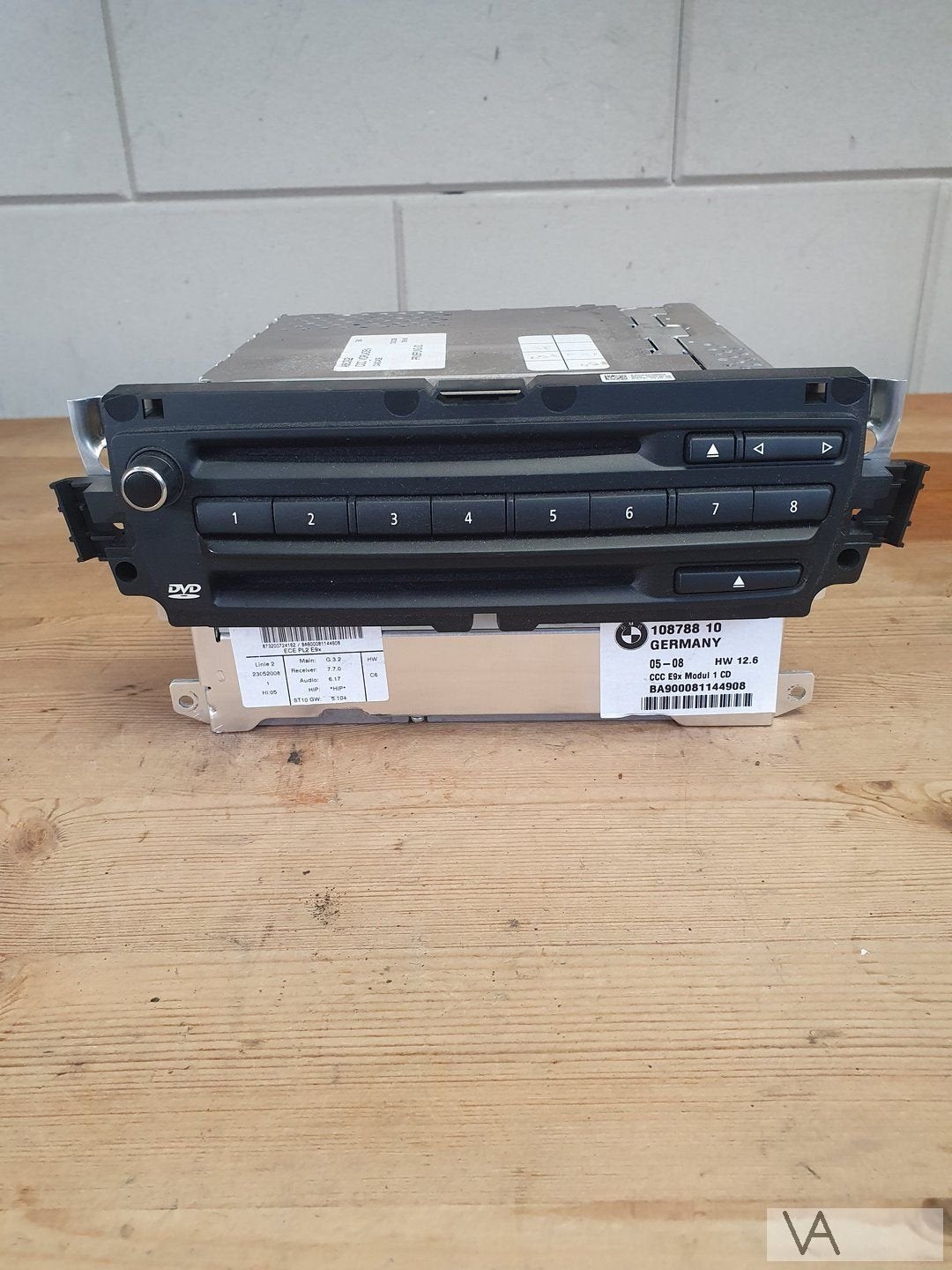 BMW 3 serie E90 E91 E92 ccc navigatie module radio 9185536, Gebruikt, -, -, Ophalen of Verzenden