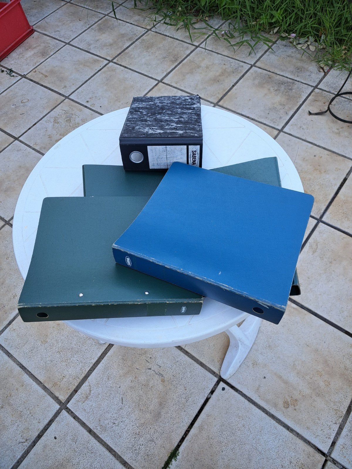 SABENA classeurs., Verzamelen, Sabenasouvenirs, Ophalen