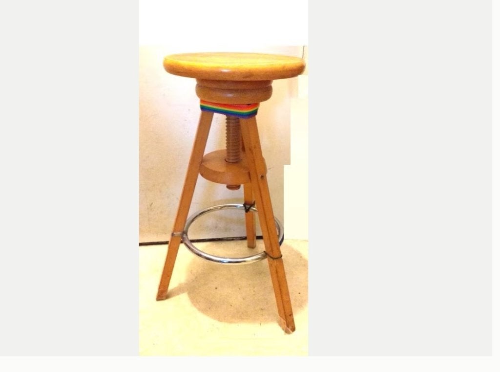 Stevige kruk van 66 cm, Ophalen of Verzenden