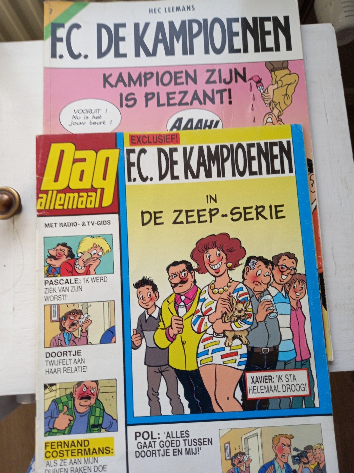 F.C DE KAMPIOENEN, Ophalen