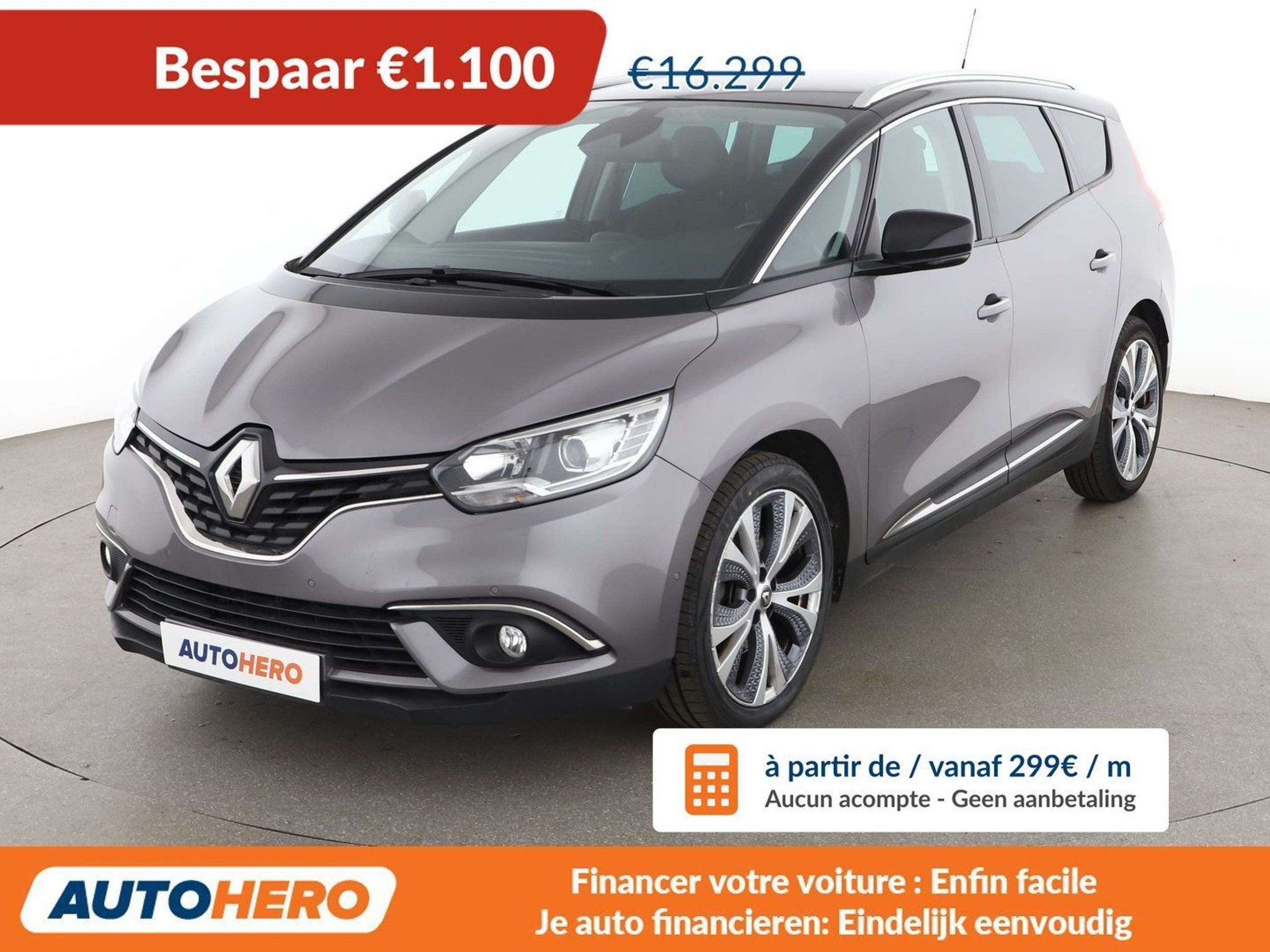 Renault Grand Scénic 1.3 TCe Business Intens (bj 2020), Auto's, Gebruikt, 159 pk, 1707 kg, 5 zetels