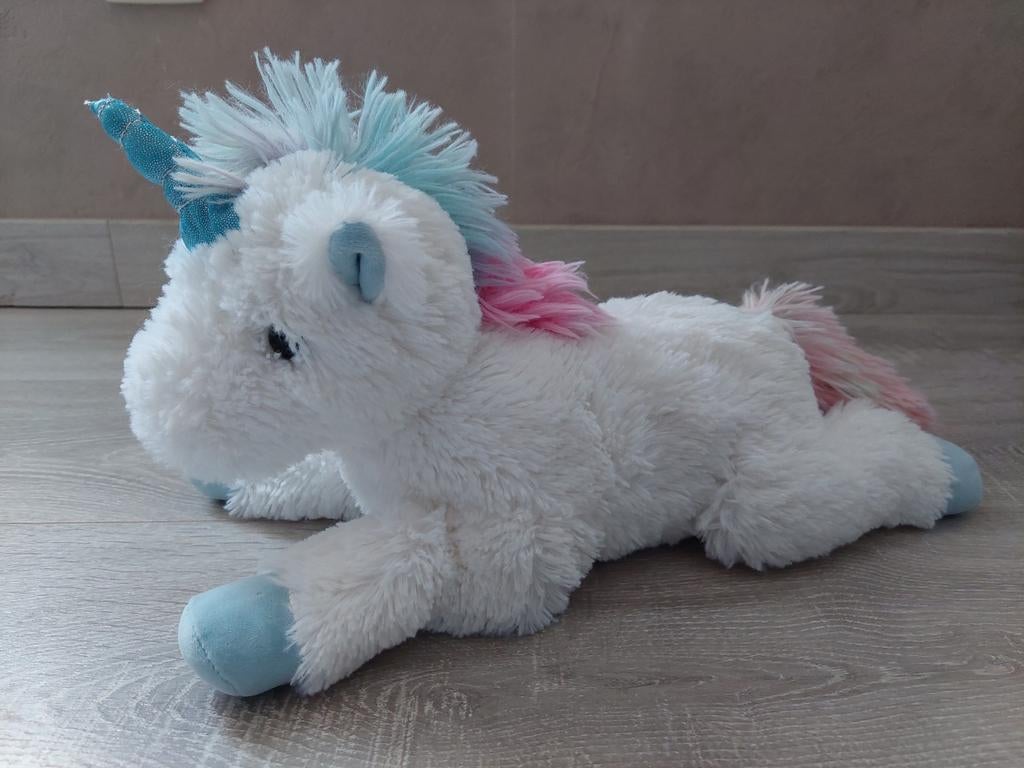 Zachte lichtgevende unicorn knuffel, Kinderen en Baby's, Speelgoed | Knuffels en Pluche, Zo goed als nieuw, Overige typen, Ophalen of Verzenden
