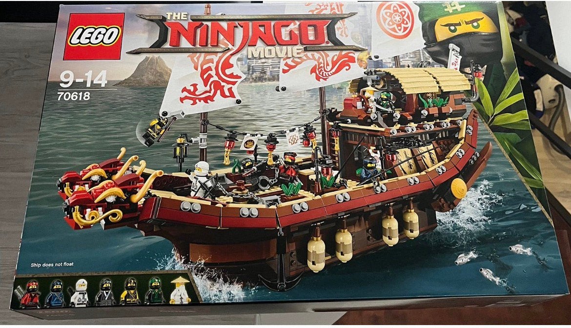 Lego 70618 The Ninjago Movie Destiny’s Bounty, Kinderen en Baby's, Speelgoed | Duplo en Lego, Ophalen, Nieuw, Lego, Ninjago