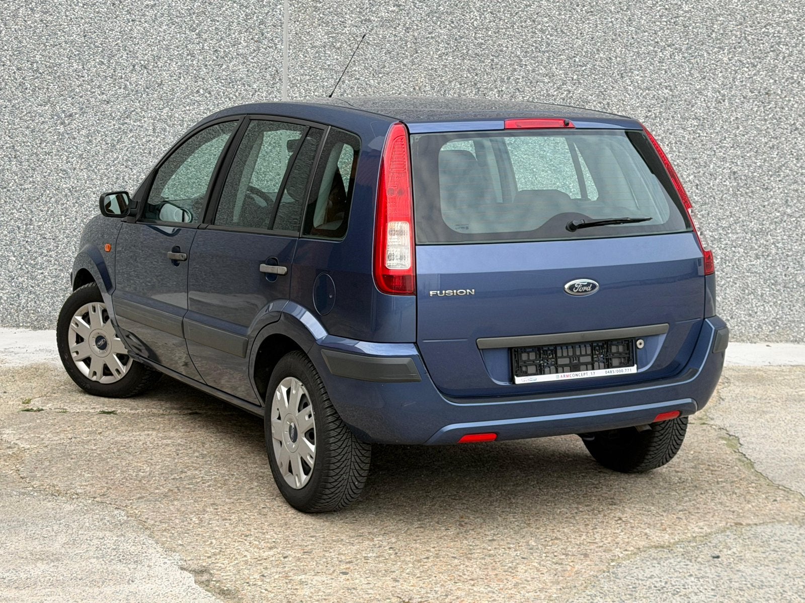 Ford Fusion 1.4 Essence 2006 AUTOMATIQUE feuille rose, Automaat, Fusion, Blauw, Bedrijf