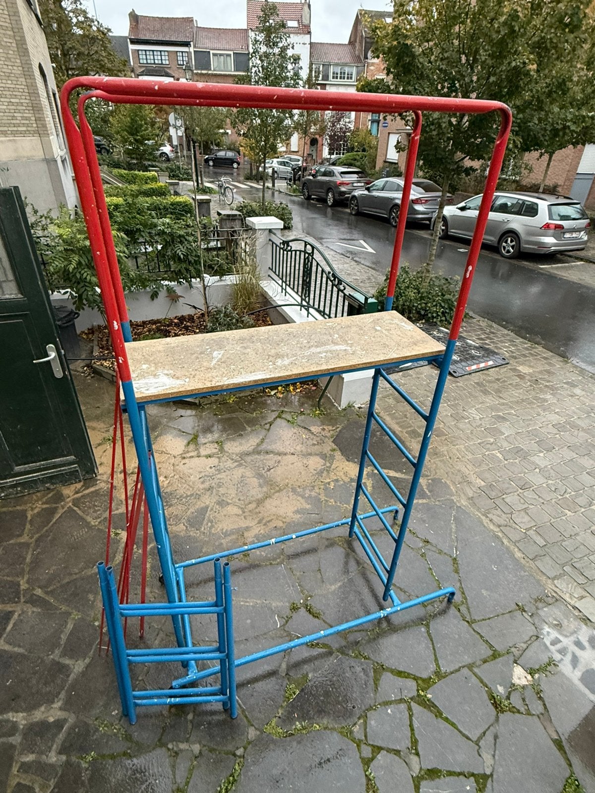 Échafaudage sur roulette plate-forme 2,5m, Enlèvement, Utilisé