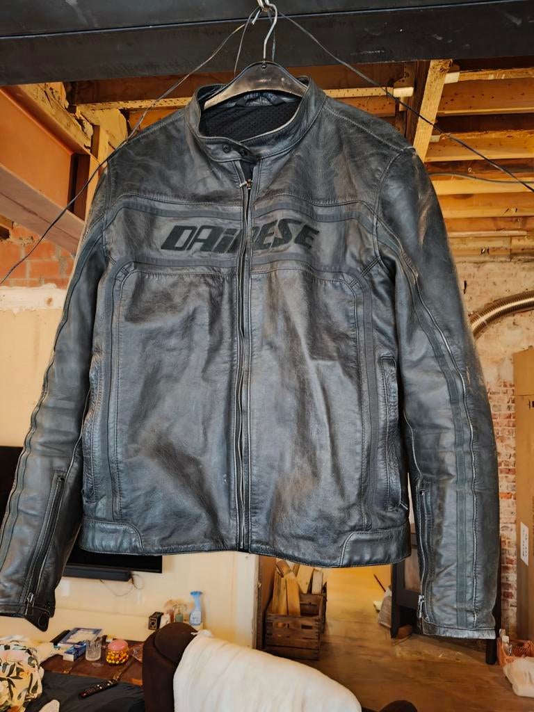 Dainese 56 motorjas motorvest moto vest, Motoren, Dainese, Heren, Jas | leer, Ophalen of Verzenden