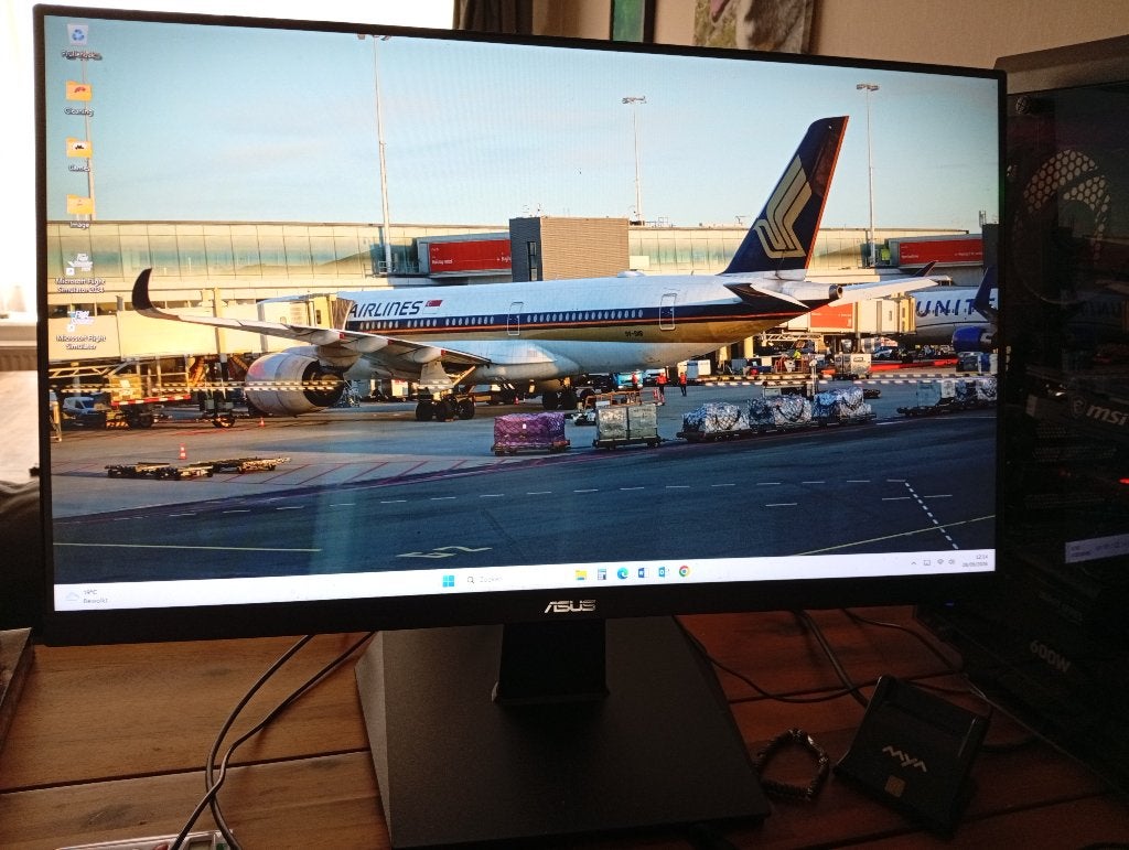 ASUS Eye Care VA27EHE 27" pc monitor, Gebruikt, IPS, Kantelbaar, Full HD