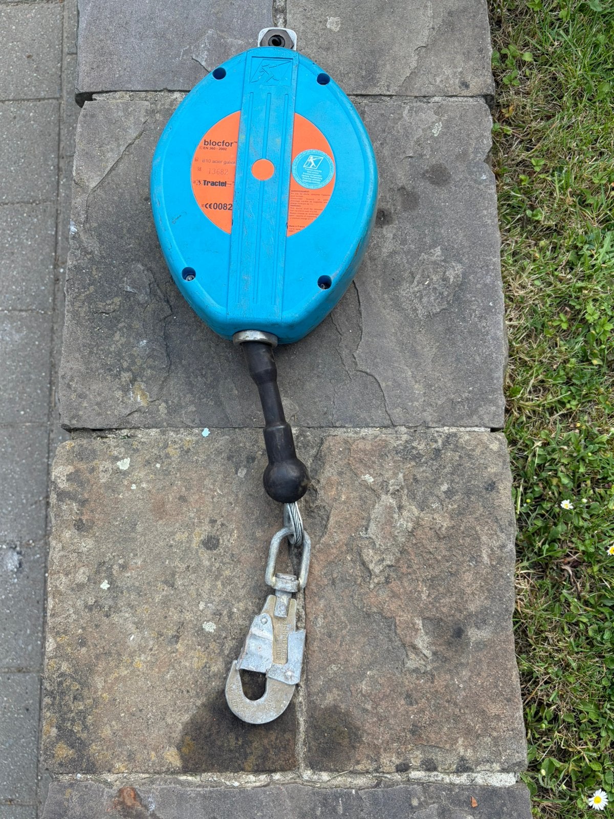 Blocfor - cable anti chute Tractel Longueur du câble 9m, Enlèvement, Utilisé