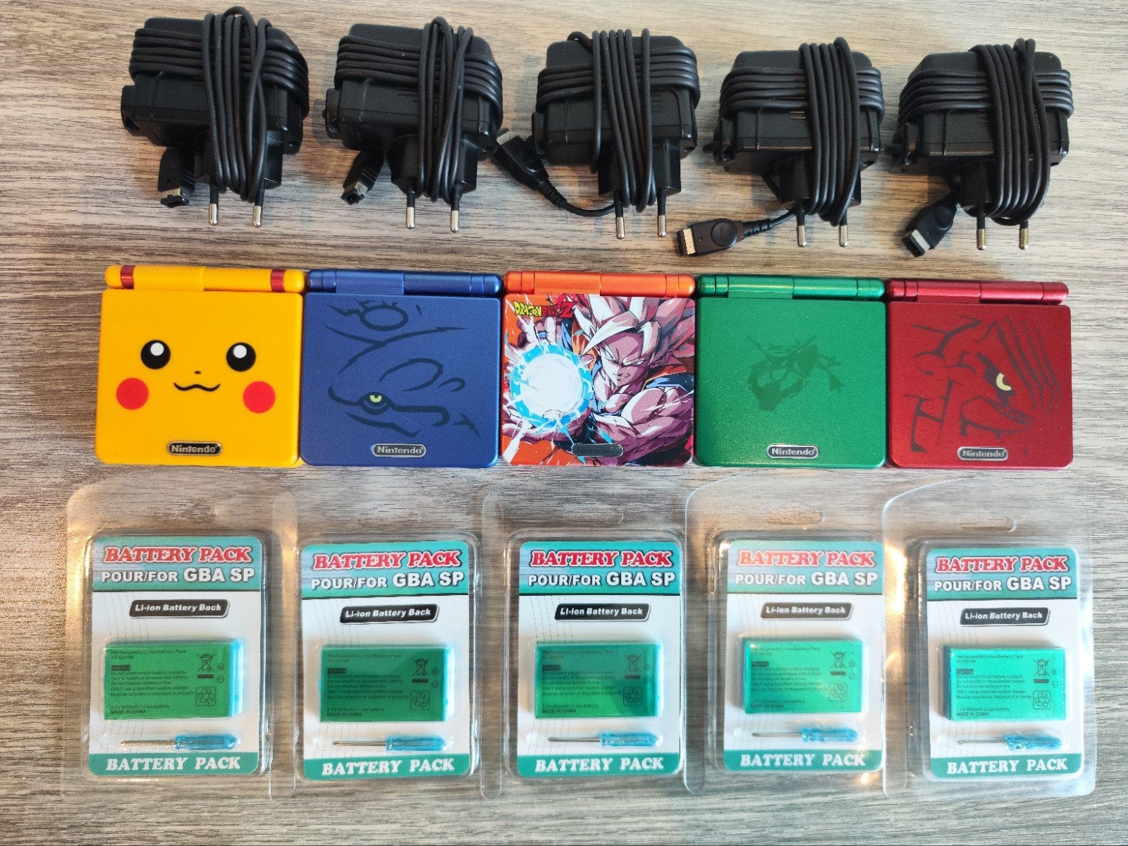 GBA SP IPS V5 Édition Pokémon et DBZ, Enlèvement ou Envoi