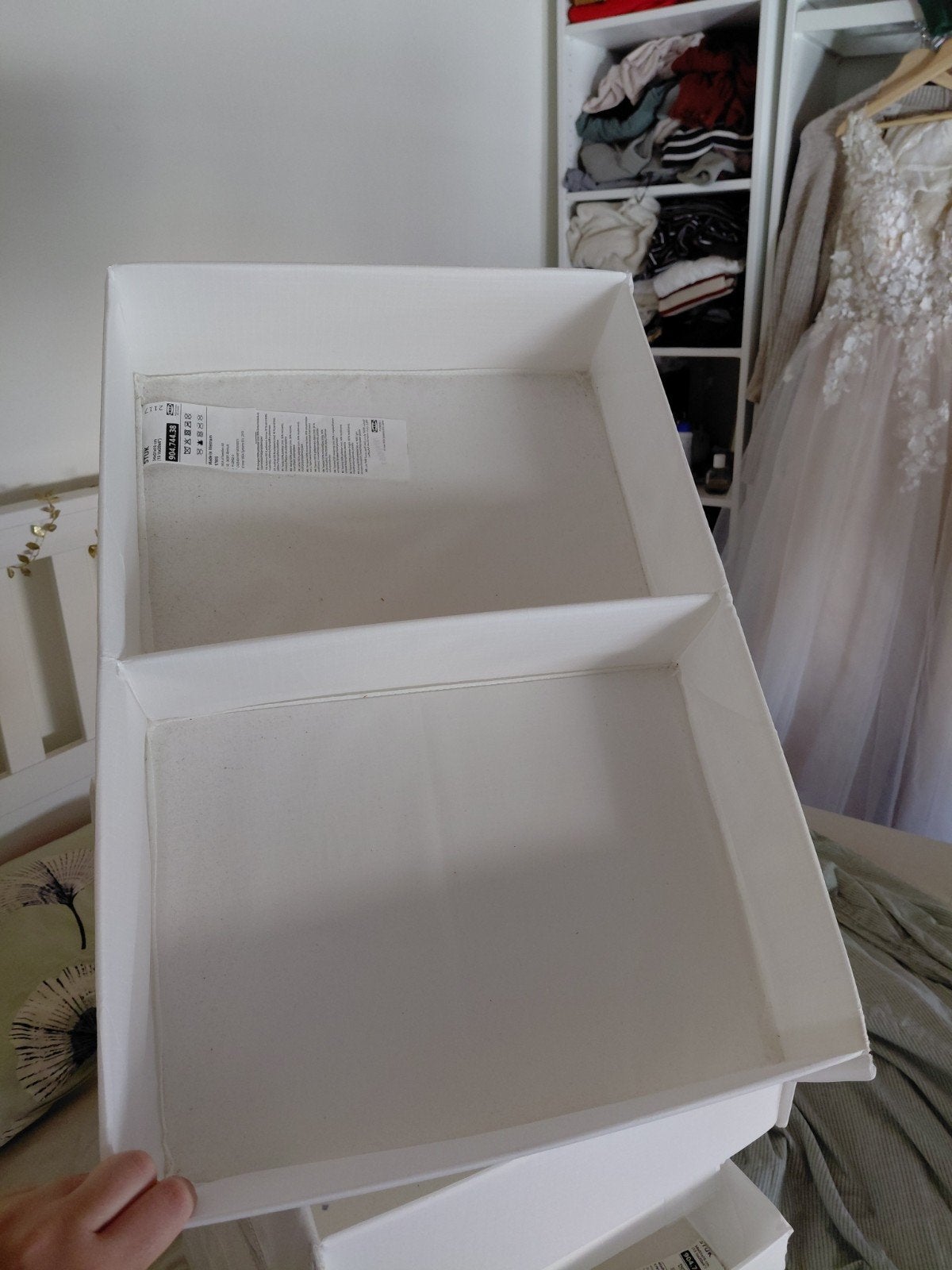 6x Kledingdozen of organizers, Ophalen