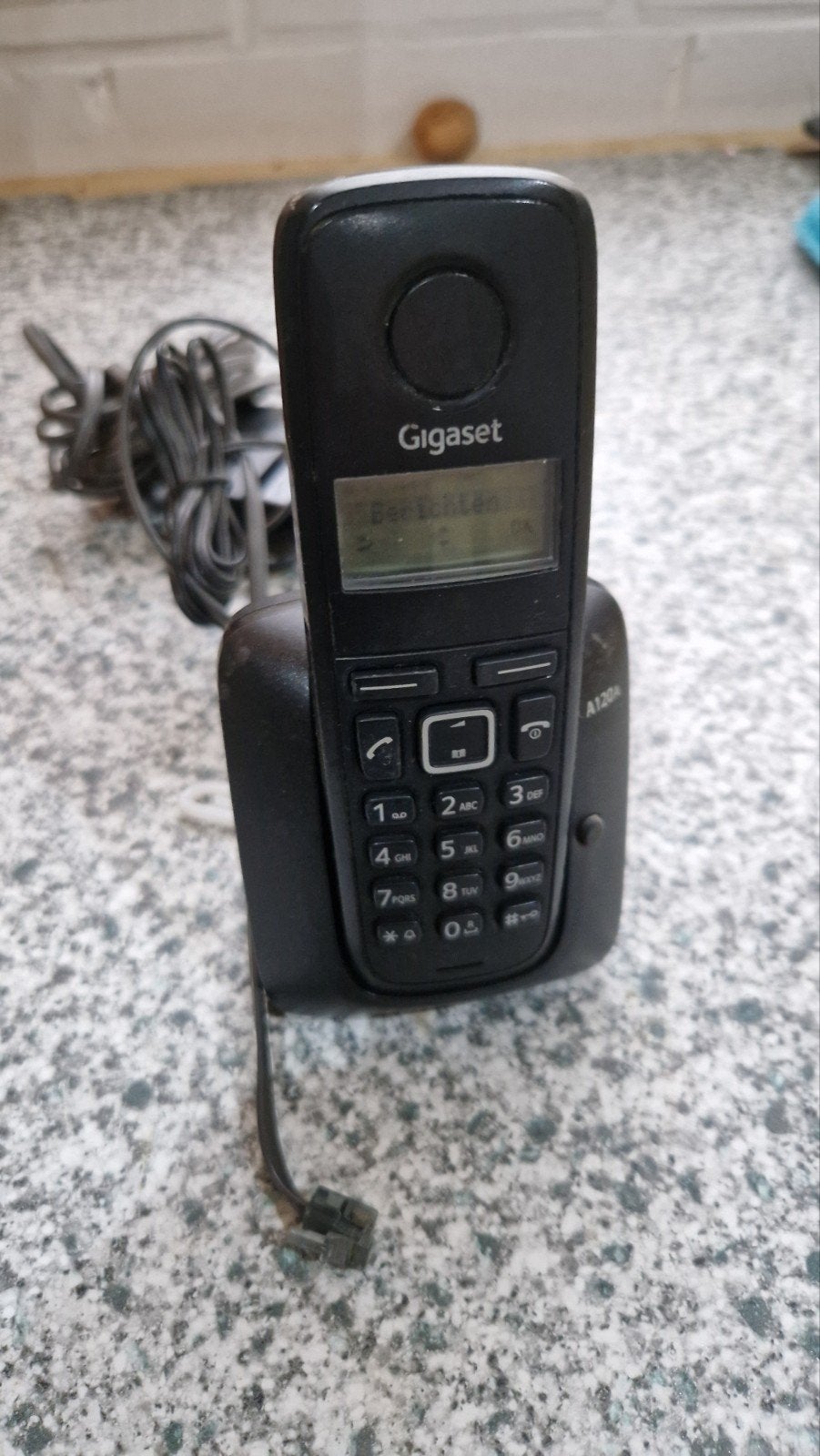 draadloze telefoon met oplader, Télécoms, Enlèvement ou Envoi, Comme neuf, 1 combiné