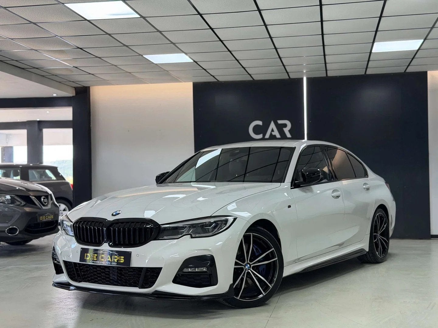 BMW 3 Serie 320 dAS PACK-M /GARANTIE 12MOIS (bj 2020), Automaat, 4 deurs, Wit, Bedrijf