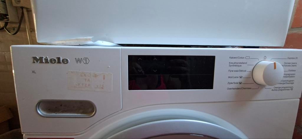 Wasmachine, Elektronische apparatuur, Ophalen