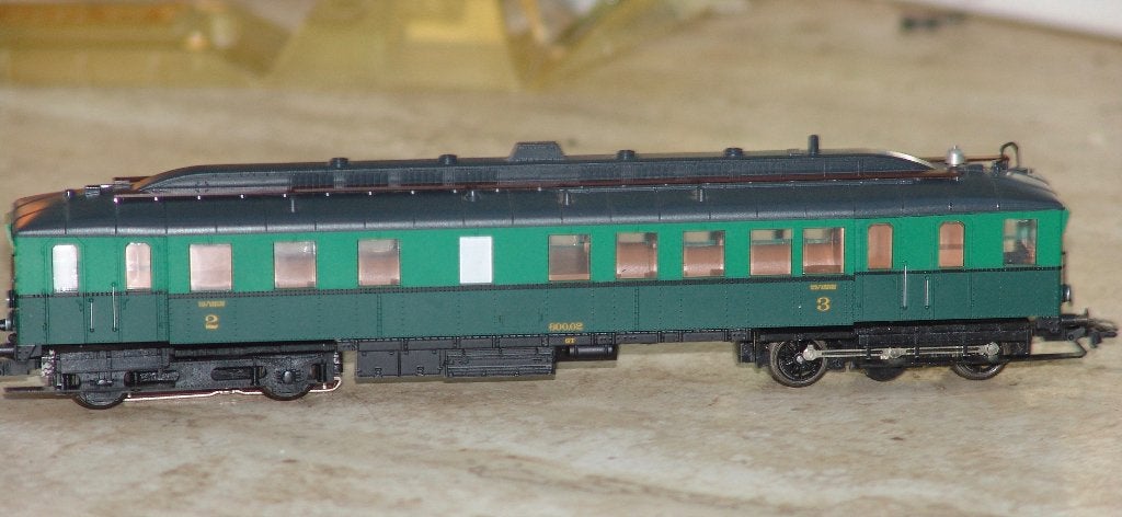 Marklin motorwagen 600.02, Wisselstroom, Locomotief, Ophalen of Verzenden, Zo goed als nieuw