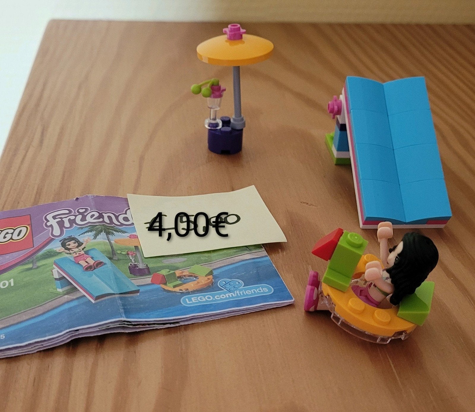 Lego Friends set 3040: Waterglijbaan, Enlèvement ou Envoi, Lego, Ensemble complet, Instructions incluses