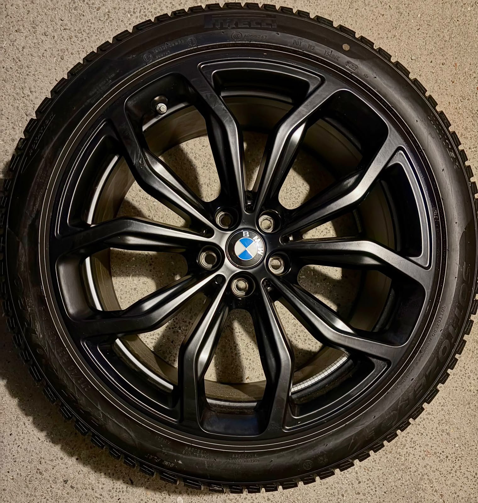 Jantes originale BMW X3 (G01) 20” inch noires mates, Autos : Pièces & Accessoires, Enlèvement, Jante(s)