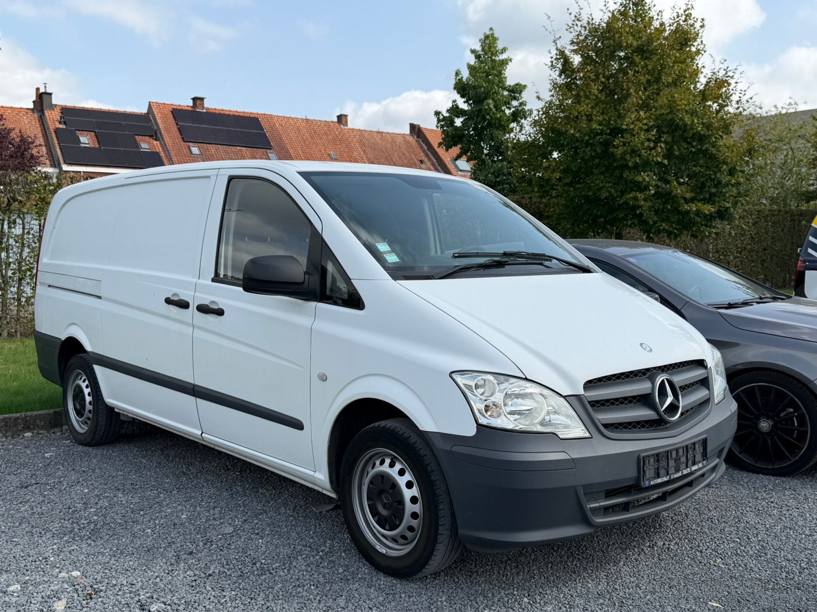 Mercedes benz Vito 2.2cdi 2014, Auto's, Dealer onderhouden, Zwart, Wit, Mercedes-Benz