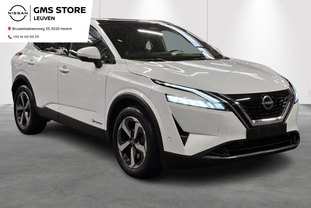 Nissan QASHQAI Hybride-Auto-Pano-Carplay-GPS-Airco, 750 kg, Entreprise, 5 portes, Electronic Stability Program (ESP)
