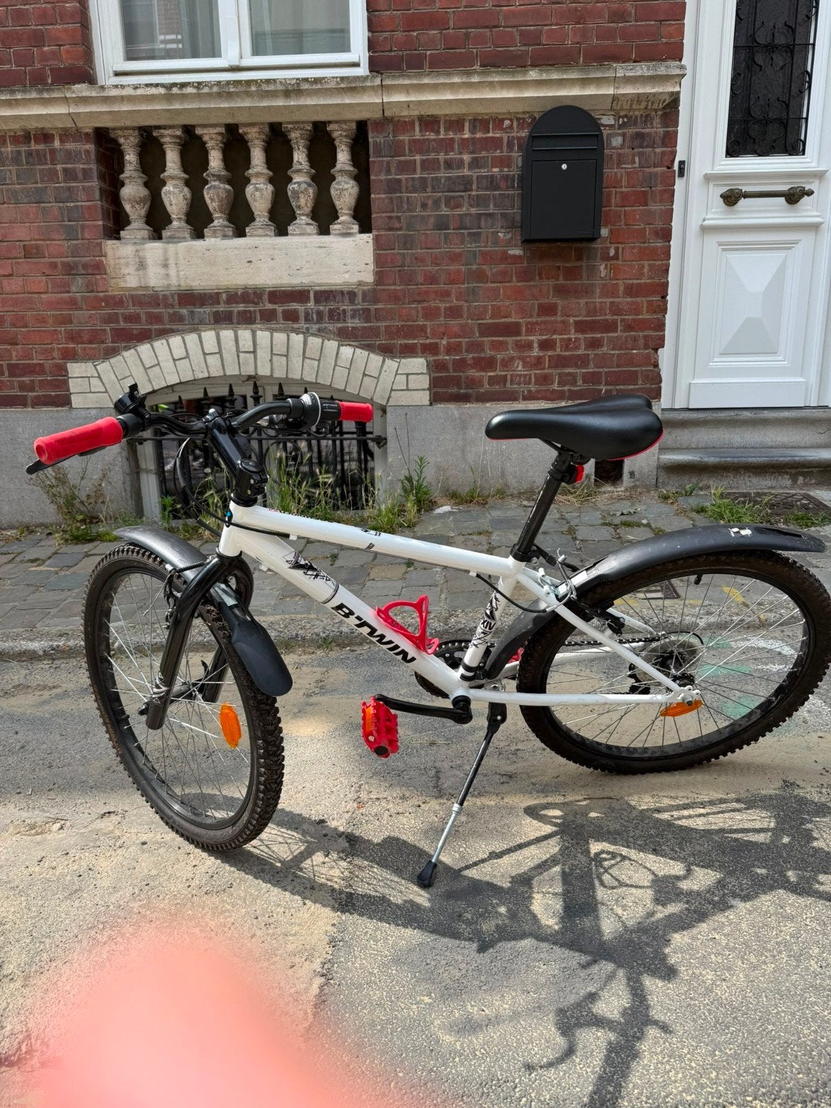 Vélo enfant Dechatlon, Enlèvement