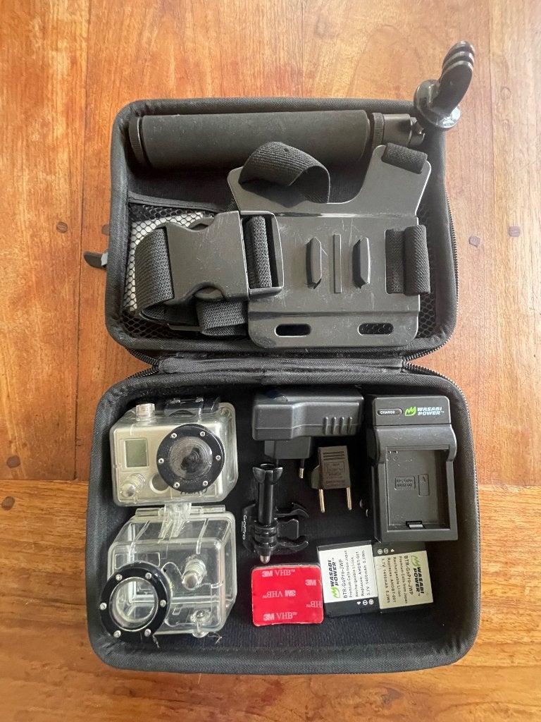 Go pro hero 2 plus accessoires, Enlèvement, Utilisé, GoPro