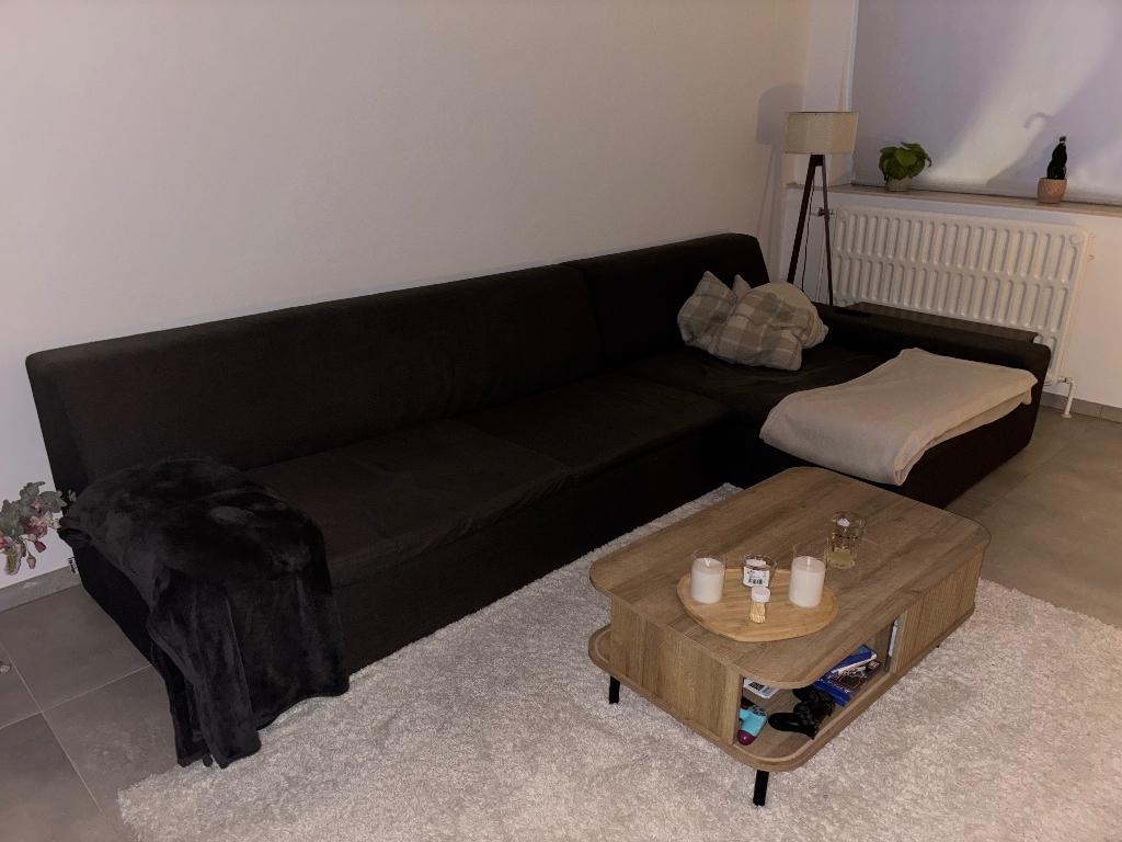 Zetel, Huis en Inrichting, Fauteuils, Ophalen, Gebruikt, 100 tot 125 cm, 125 cm of meer