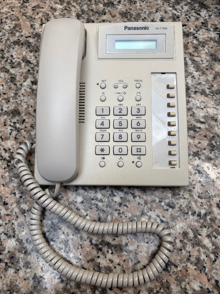 Téléphone professionnel Panasonic KX-T7565, Ophalen, Gebruikt, 1 handset