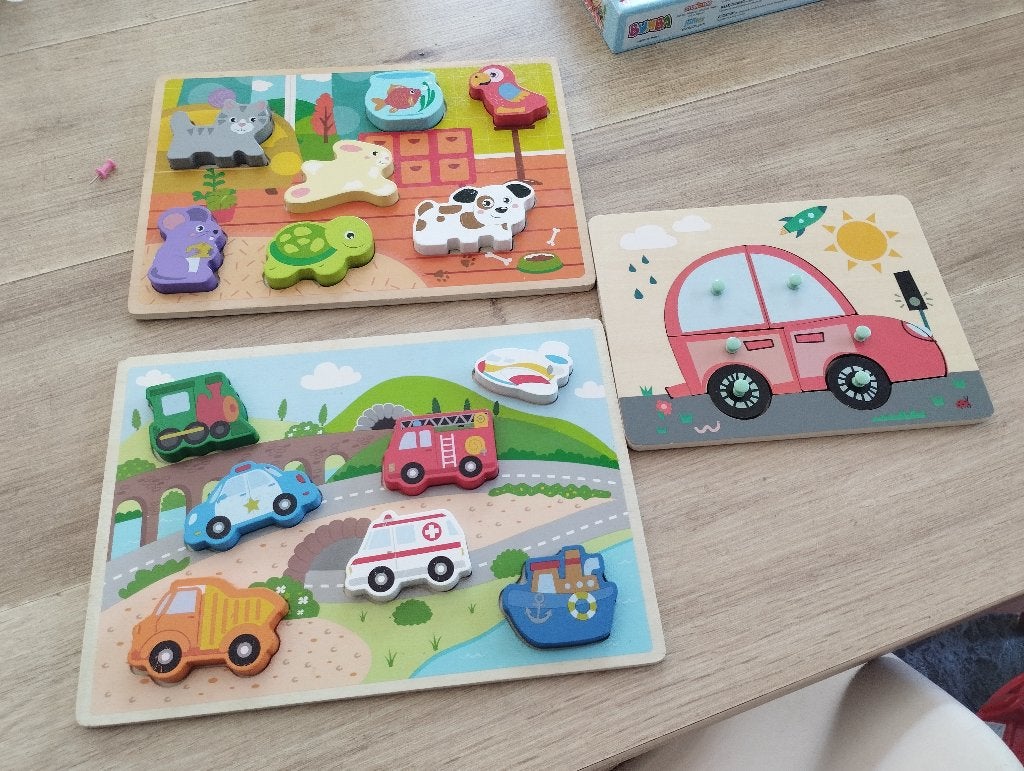 Verschillende puzzels, Ophalen