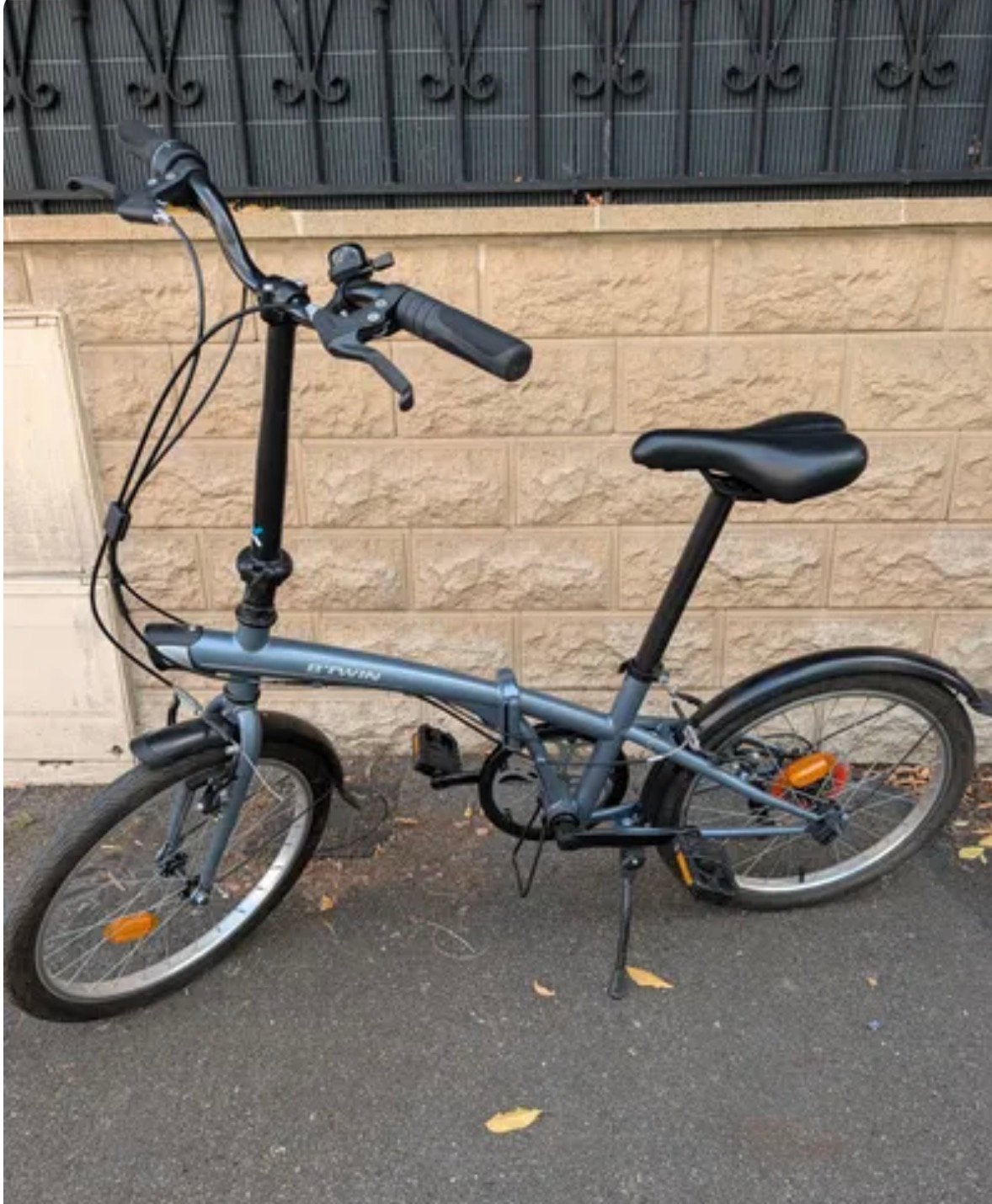 Vélo pliant B’TWIN Tilt 120, Vélos & Vélomoteurs, Enlèvement ou Envoi, Comme neuf, Vitesses