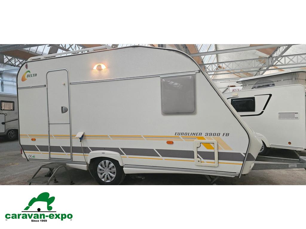 CHATEAU EUROLINER 3900FB, Caravans en Kamperen, Caravans, Bedrijf, tot en met 4, 750 - 1000 kg, Chateau, 4 tot 5 meter