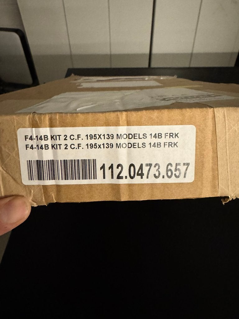 Filtre hotte 112.0473.657, Electroménager, Enlèvement ou Envoi, Neuf, Encastré, Hotte sous-encastrable