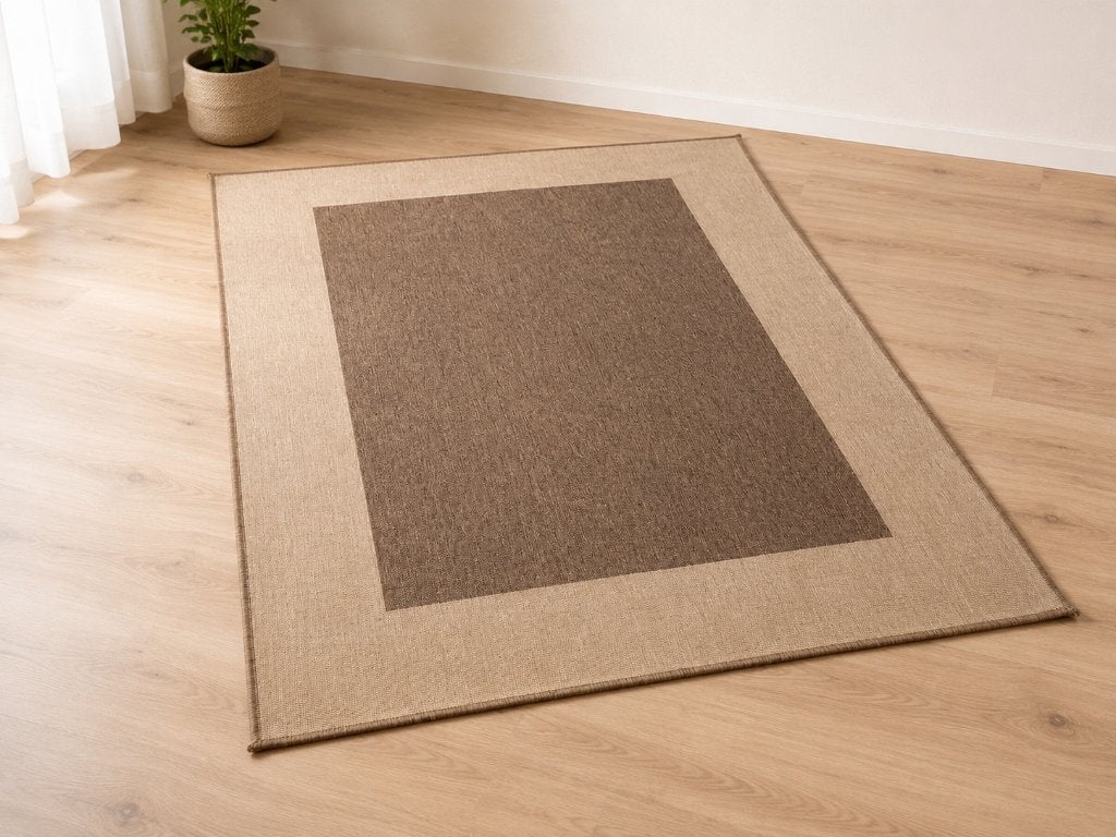 Tapijt / Vloerkleed, Ophalen, Gebruikt, 100 tot 150 cm, Bruin