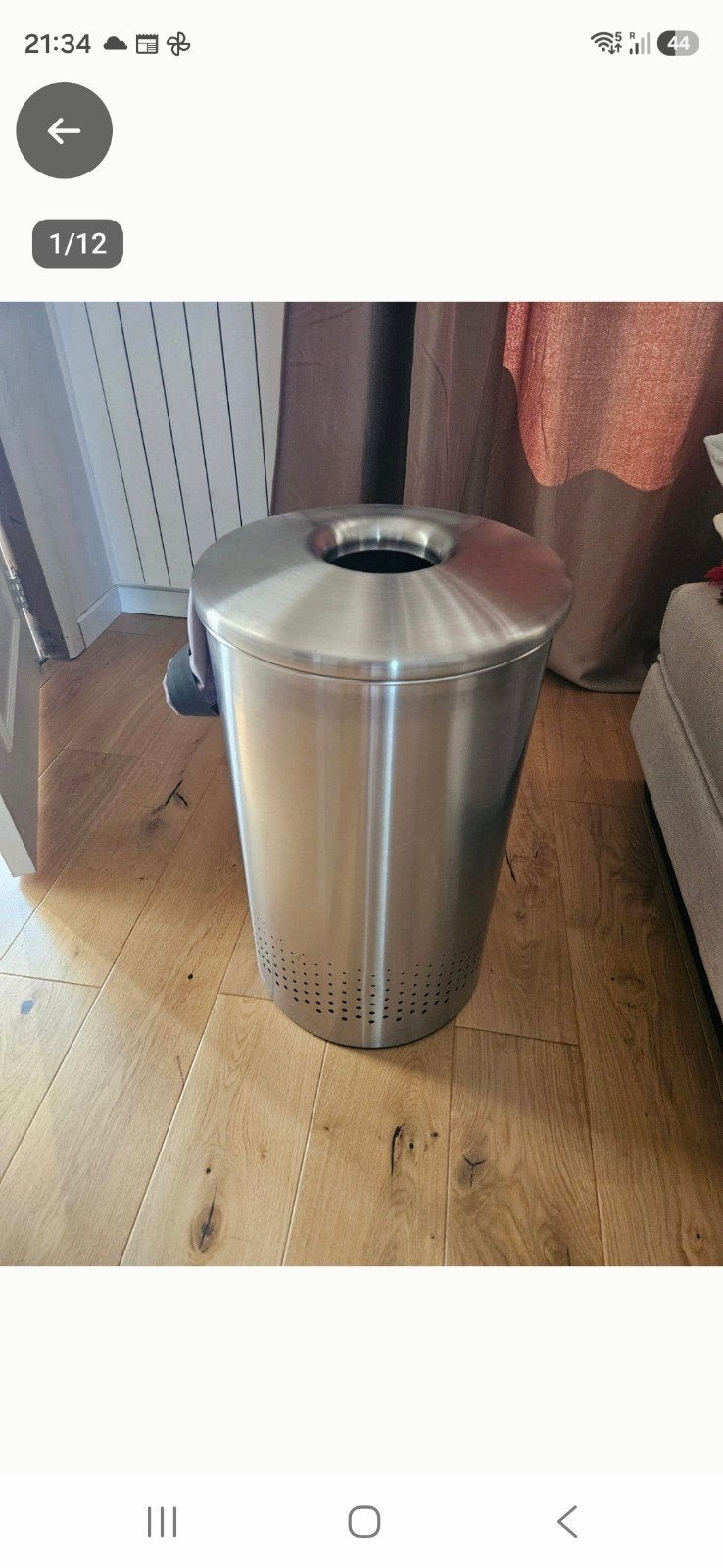 évier en acier inoxydable Brabantia 60L, Enlèvement, Neuf