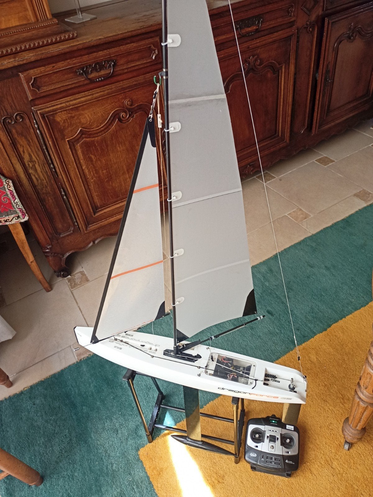 Voilier DF 65 + telecde, Enlèvement