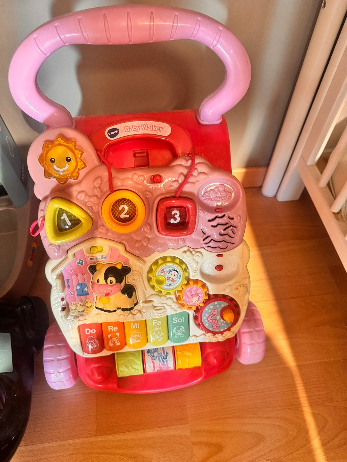 Loopwagentje Vtech, Kinderen en Baby's, Ophalen, Gebruikt