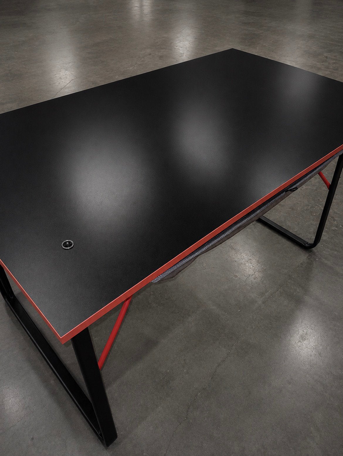 Stoer zwart bureau / werktafel 140 x 80 cm – industrieel, Neuf, Bureau gaming, 80 cm, IKEA