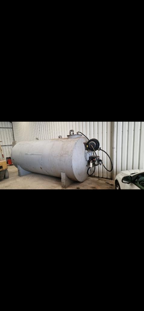 Dubbelwandige brandstoftank met pomp 12000L, Ophalen of Verzenden