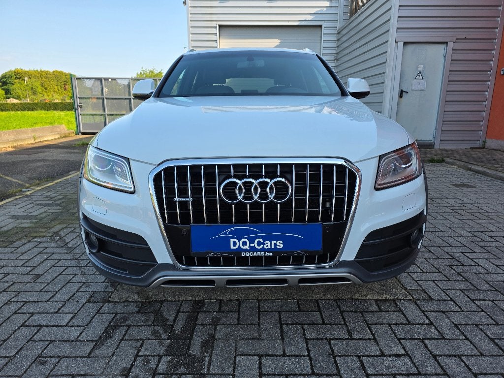 Audi Q5 Quattro Exclusive - 2.0 TDI - 190 pk - automaat, Auto's, Automaat, 4 cilinders, Wit, Leder