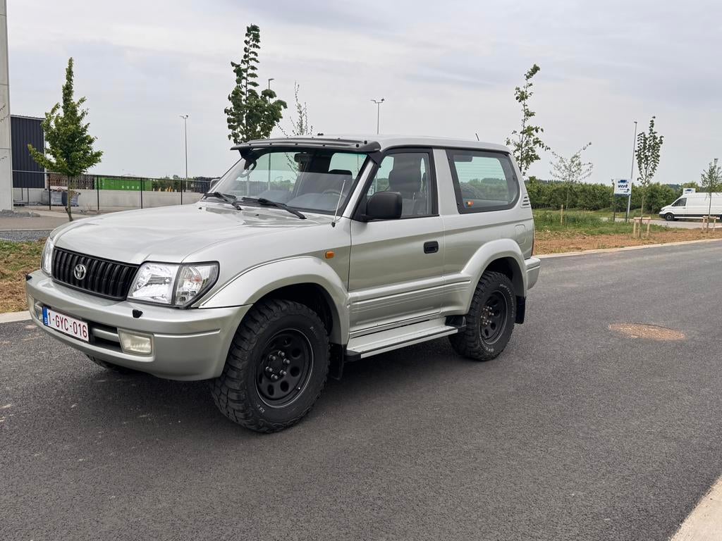 Toyota landcruiser, Auto's, Stof, Vierwielaandrijving, Particulier, 2 deurs