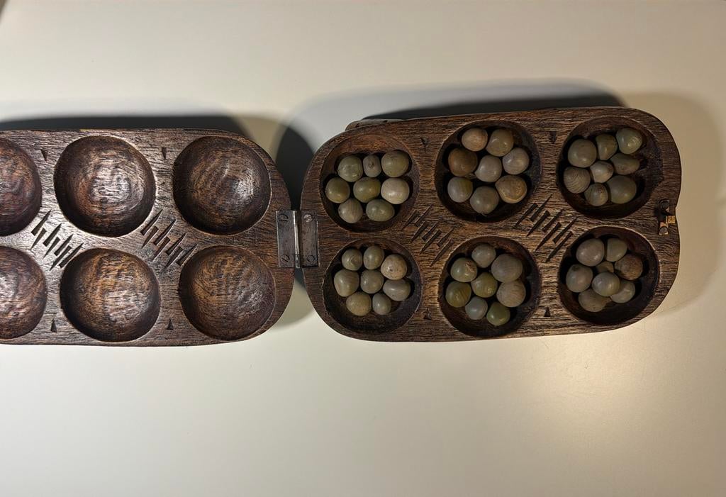 Afrikaans spelletje, Hobby en Vrije tijd, Gezelschapsspellen | Overige, Ophalen of Verzenden, Zo goed als nieuw