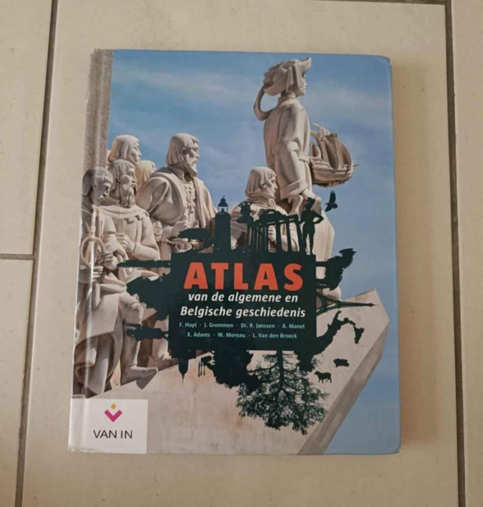Atlas van de algemene en Belgische geschiedenis, Ophalen, Zo goed als nieuw, Geschiedenis, Van In