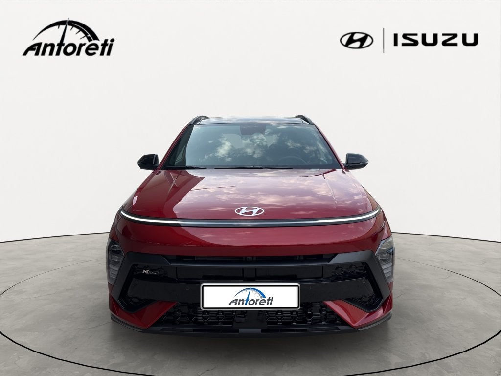Hyundai Kona Kona 1.6 T-GDi Shine N-Line Sensation DCT, Autos, Rouge, Cuir et Alcantara, Achat, Euro 6