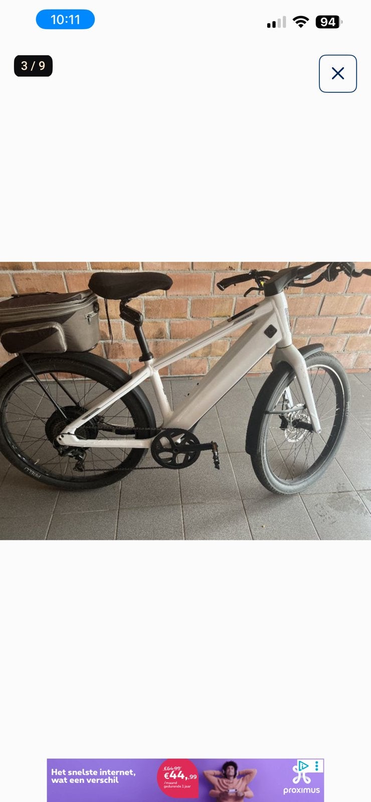 Stromer ST3, Ophalen, Zo goed als nieuw, Stromer