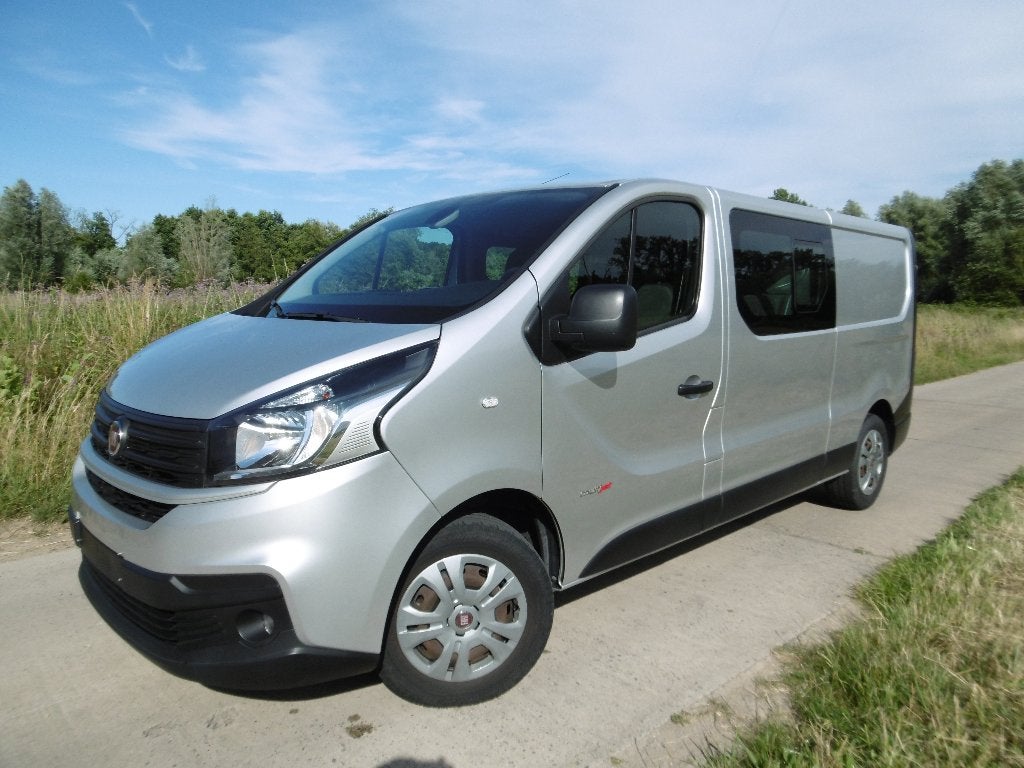 FIAT TALENTO 2019 dubbele cabine lichte vracht  47000 km!!, Autos, Fiat, Argent ou Gris, USB, Euro 6, Entreprise