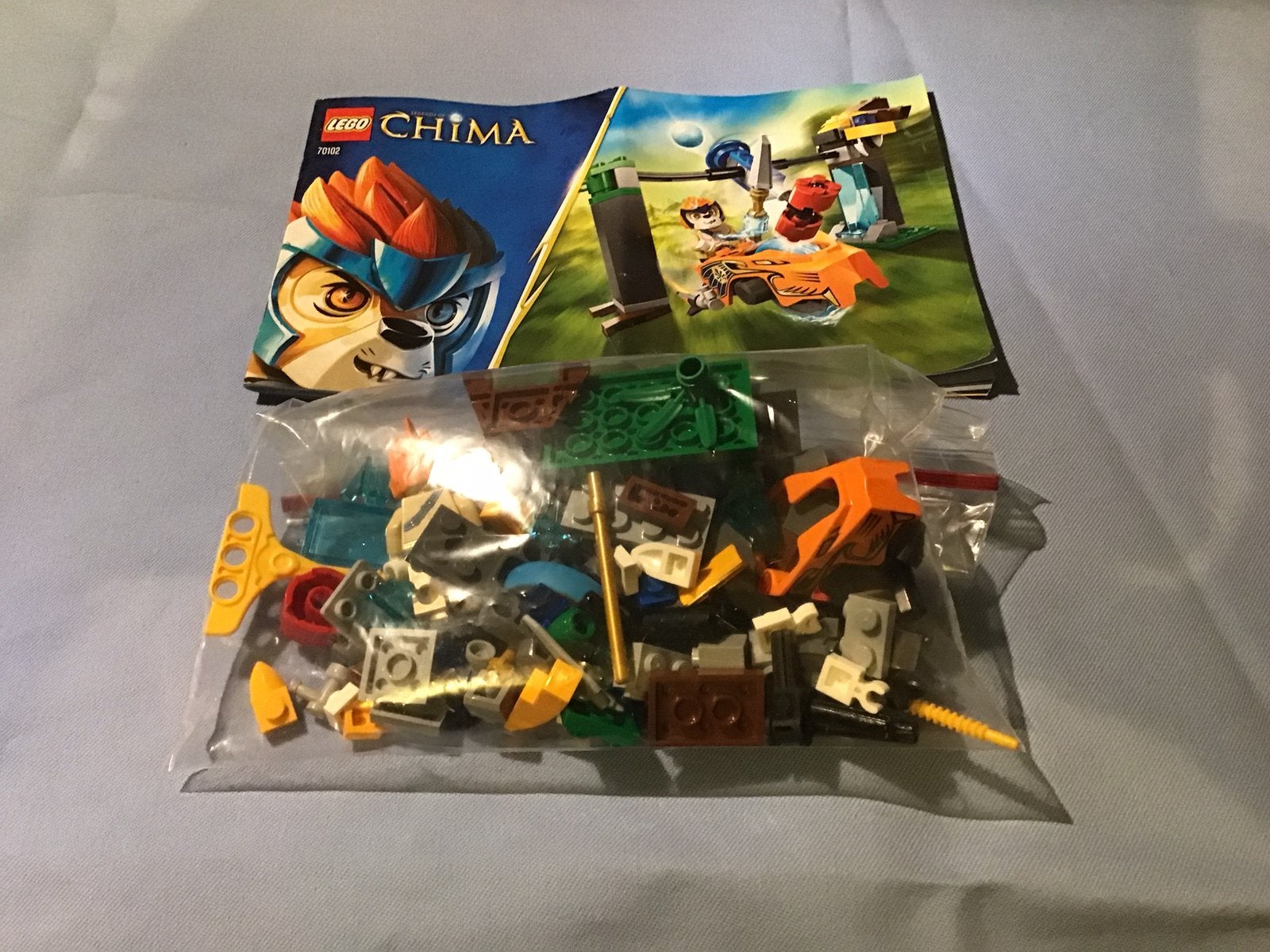 Lego. Chima chi waterfall b, Ophalen of Verzenden, Zo goed als nieuw, Compleet, Lego