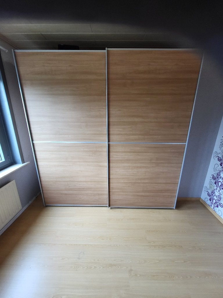 Kleerkast, Huis en Inrichting, Ophalen, Zo goed als nieuw, Met plank(en)
