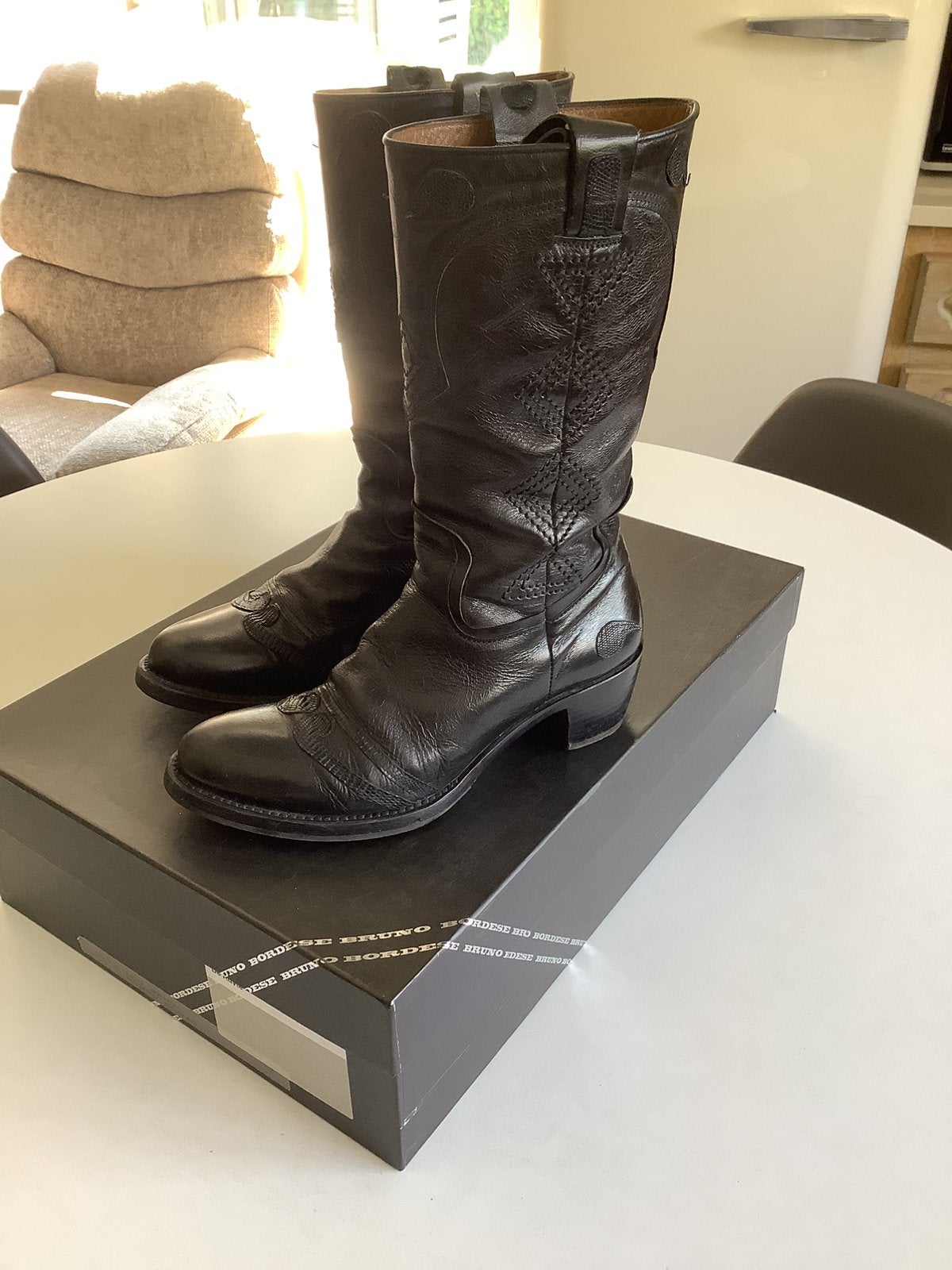 Boots western, Ophalen of Verzenden, Zo goed als nieuw, Zwart