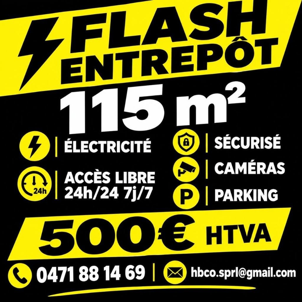 Entrepôt a louer, Immo