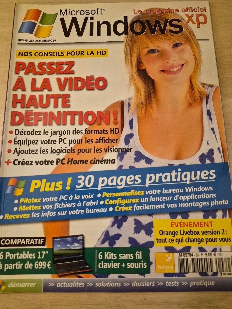 magazine officiel Windows 80, Collections, Revues, Journaux & Coupures, Enlèvement ou Envoi, 1980 à nos jours, Journal ou Magazine